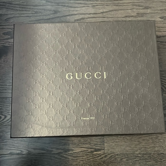 GUCCI IMPRIMEE/NEW PRAGA SOFT BLACK HIGH TOP SNEAKERS - Picture 11 of 13